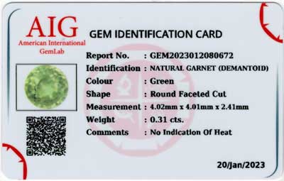 Gem Report