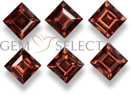 Un sacco di pietre preziose di granato almandino di GemSelect - Immagine grande