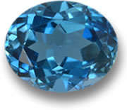 Topazio "Blu Elettrico".