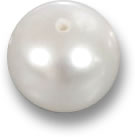 Pietra preziosa di perla bianca