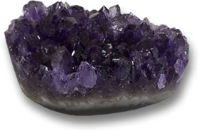 Pietra preziosa di geode di ametista