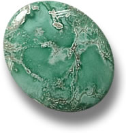 Cabochon di variscite australiana