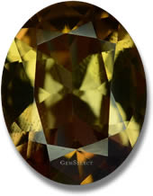 Pietra preziosa naturale di axinite