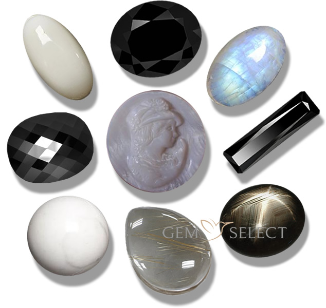 Pietre preziose nere di GemSelect - Immagine grande