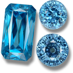 Zircone blu di GemSelect - Immagine piccola