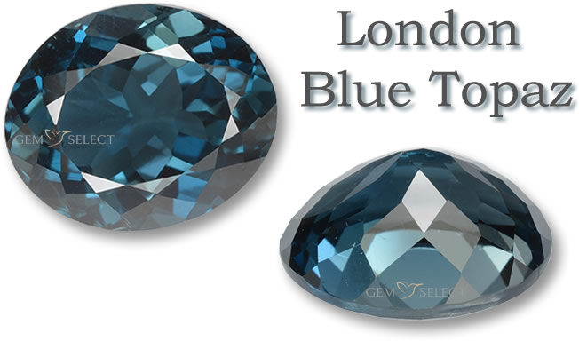 Una pietra preziosa di topazio blu di Londra per l'Ariete da GemSelect - Immagine grande