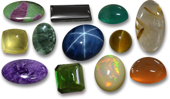 Pietre preziose cabochon