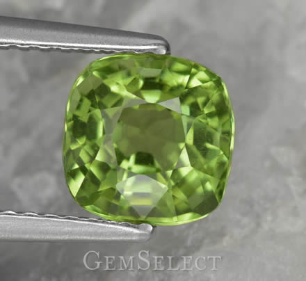Pietra Preziosa Peridoto Taglio Cuscino