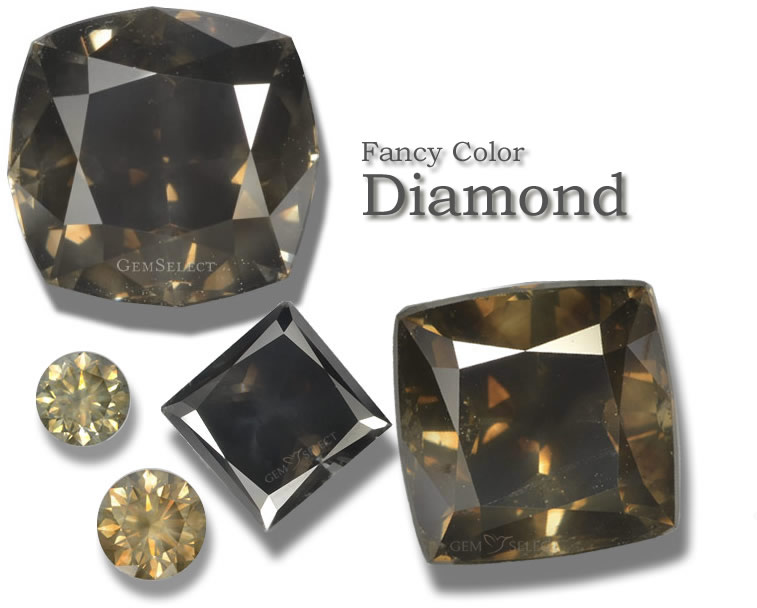 Diamanti colorati fantasia da GemSelect - Immagine grande