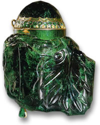 Vaso di smeraldo colombiano