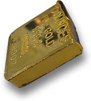 Tungsteno placcato oro