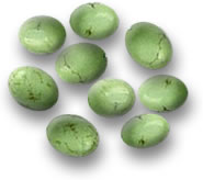 Perline di turchese verde