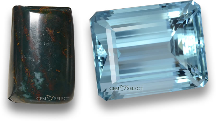 Pietre preziose di marzo Birthstone da GemSelect - Immagine grande