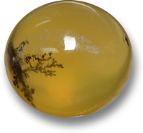Pietra preziosa opale muschiata