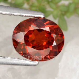 Pietra preziosa granato spessartite