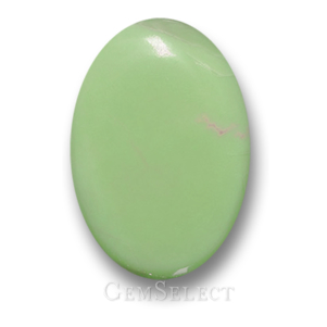 Cabochon turchese verde pallido