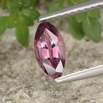 Spinello tanzaniano rosa naturale