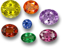 Gemme color arcobaleno