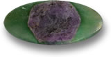 Pietra preziosa rubino in fuchsite