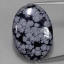 Scopri altri cabochon di ossidiana con fiocco di neve Snowflake Obsidian Cabochon
