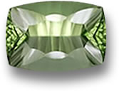 Pietra preziosa diopside di Tashmarine a taglio concavo