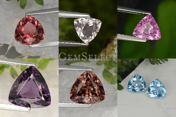 Pietre preziose taglio trilliant di GemSelect