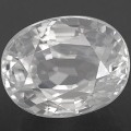 Pietre preziose di zircone bianco