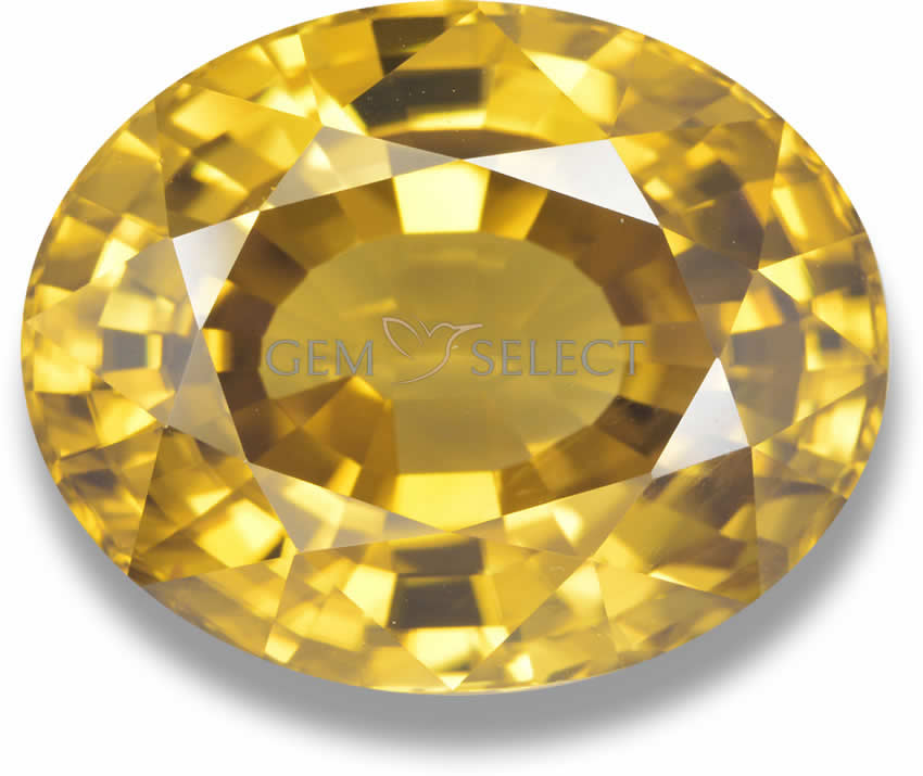 Pietre preziose gialle e dorate di GemSelect - Immagine grande