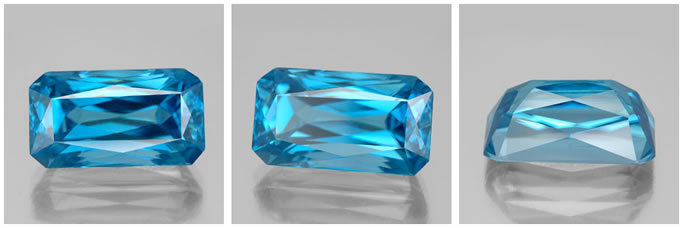 Zircone blu di prima qualità da GemSelect Top Grade Blue Zircon from GemSelect