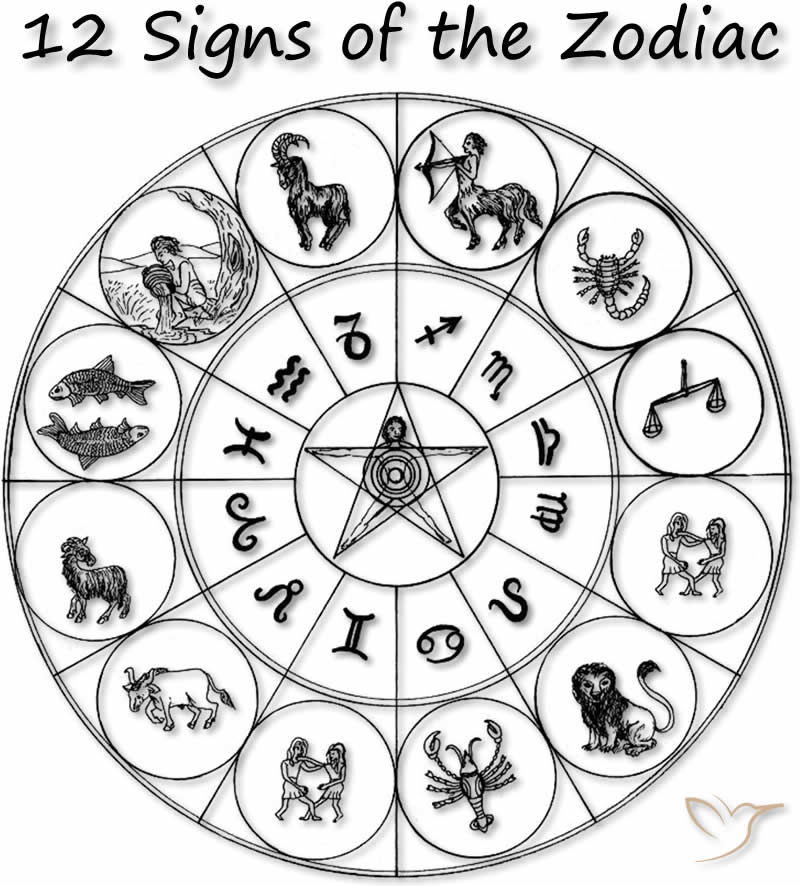 12 segni dello zodiaco