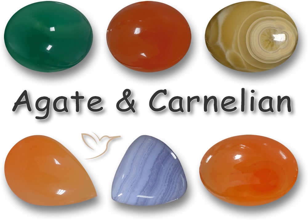 Acquista pietre preziose di agata e corniola