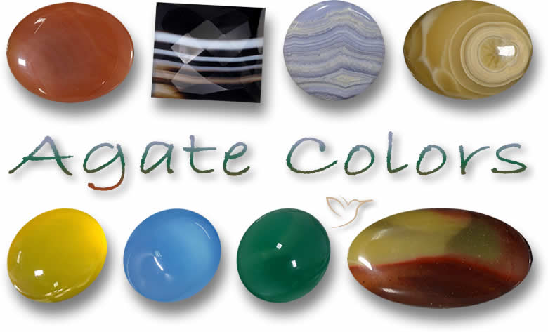 Gamma di colori agata