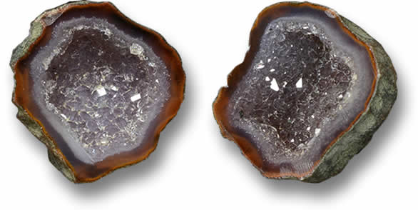 Geode di agata sfuso in vendita