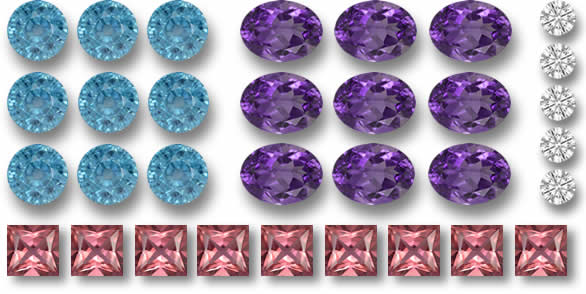 Zircone sciolto in vendita