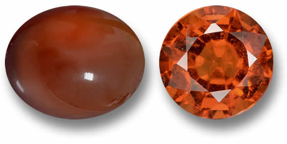 Granato hessonite sciolto in vendita