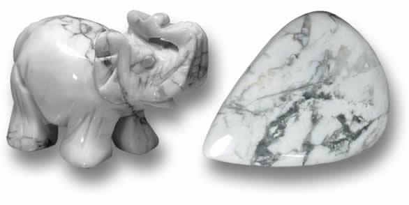 Howlite sfusa in vendita