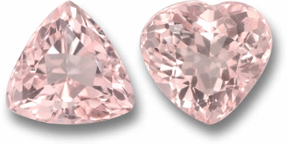 Morganite sciolta in vendita