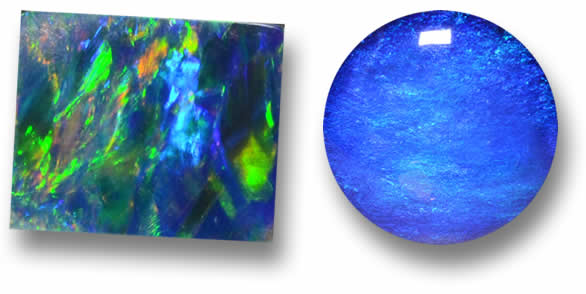 Farsetto opale sciolto in vendita