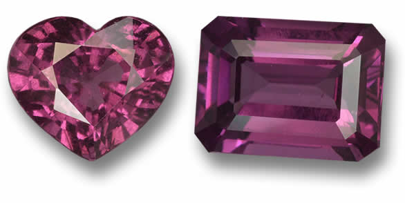Granato rodolite sfuso in vendita
