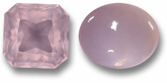 Quarzo rosa sciolto in vendita