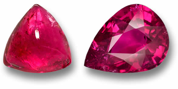 Tormalina rubellite sfusa in vendita