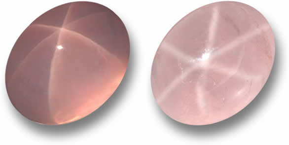 Quarzo rosa stellato sciolto in vendita