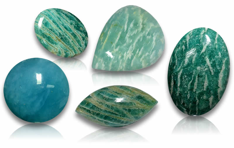 Acquista Cabochon di Amazzonite