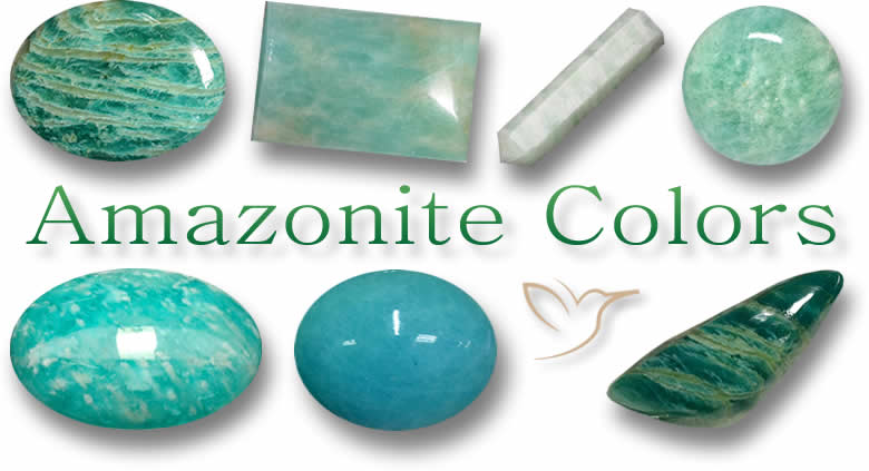 Gamma di colori dell'amazzonite