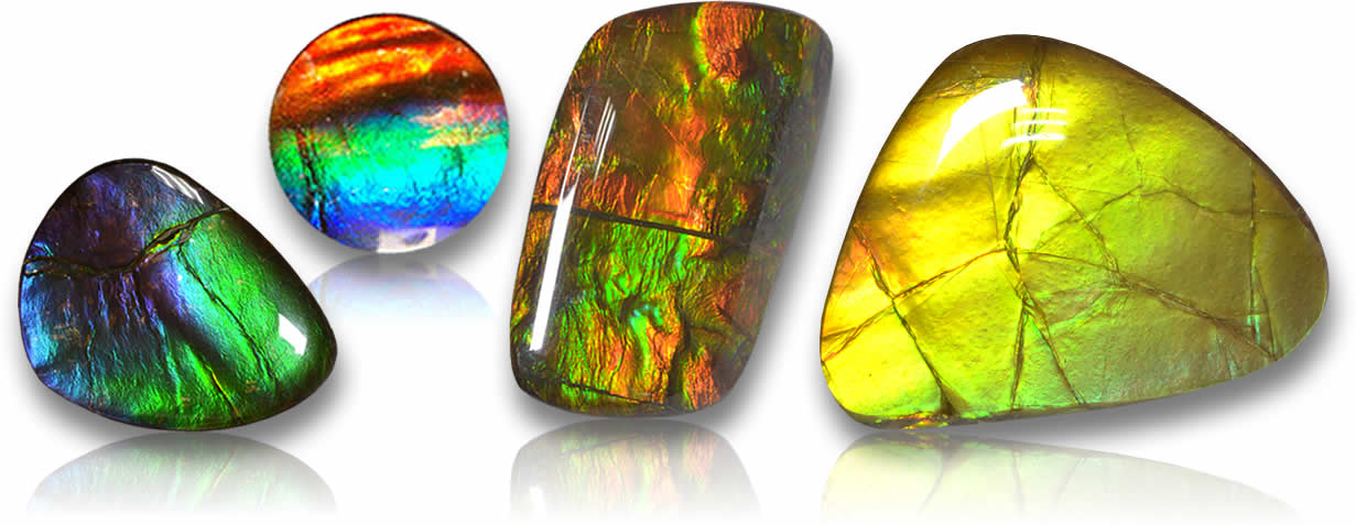 Cabochon di ammolite in vendita