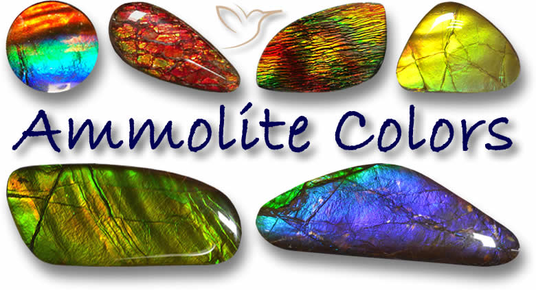 Ammolite Gemstone Colors
