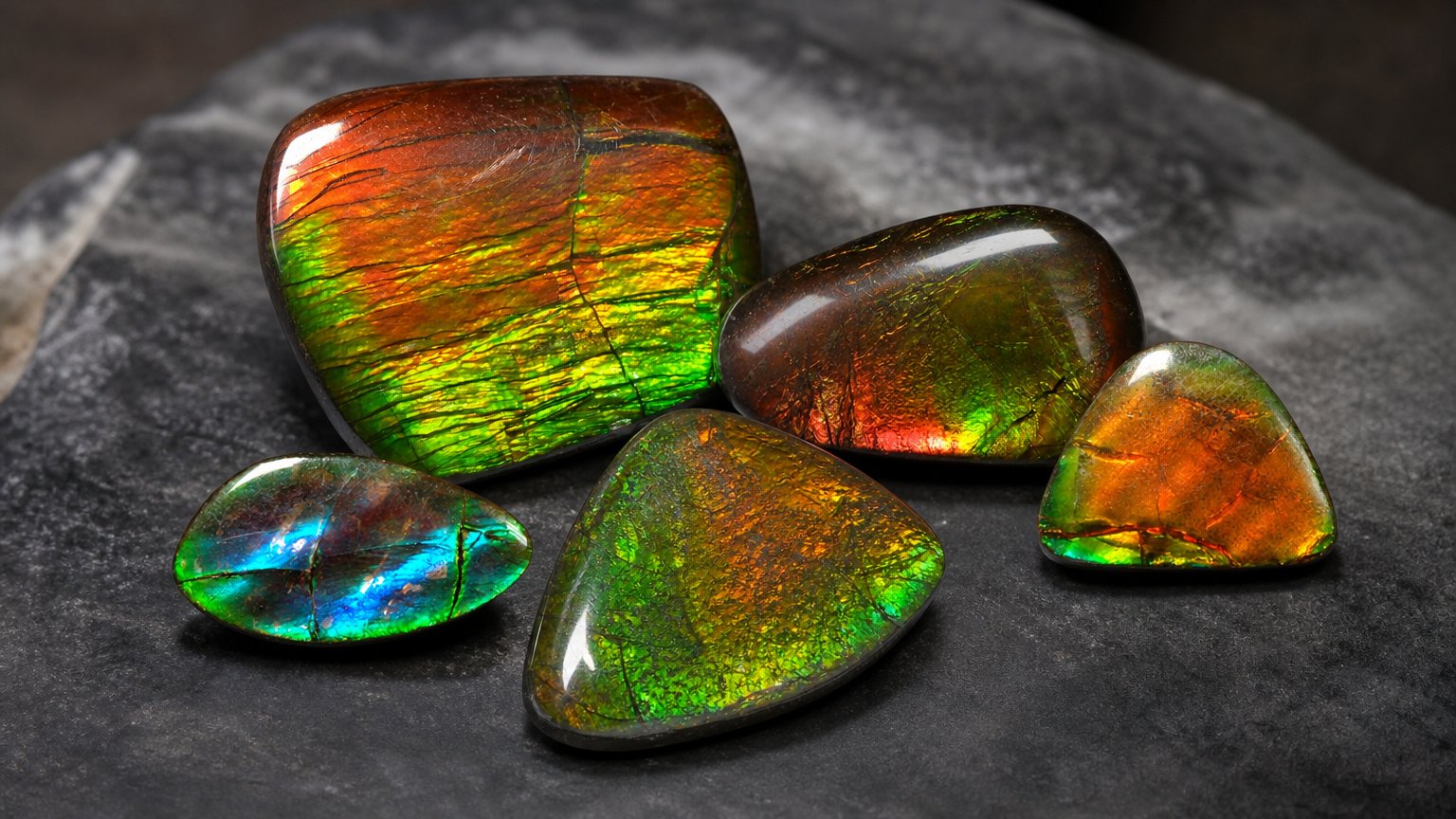 Gemme di ammolite naturale - guida all'acquisto