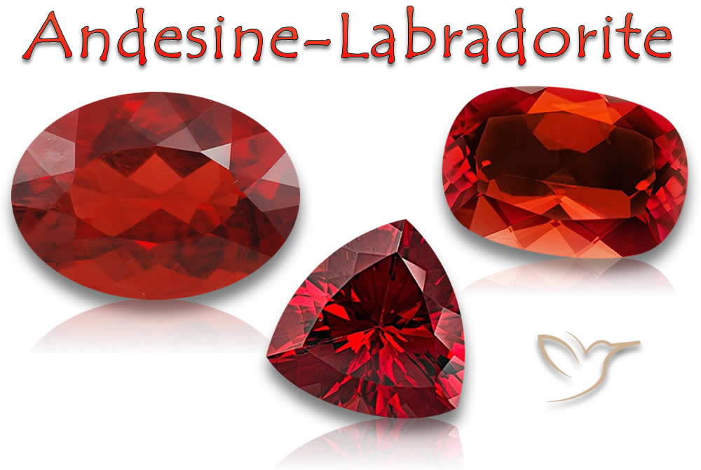 Acquista pietre preziose di labradorite andesina rossa