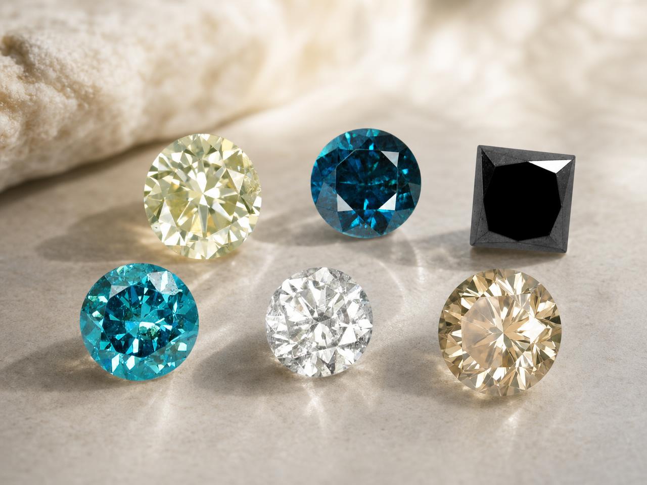 Diamanti sciolti per gioielli con pietra portafortuna di aprile