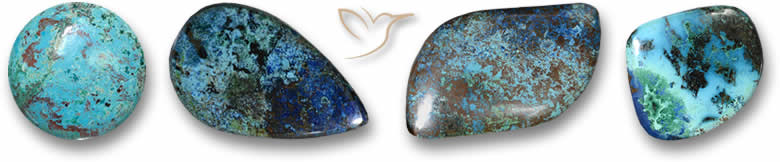Gemme di azzurrite